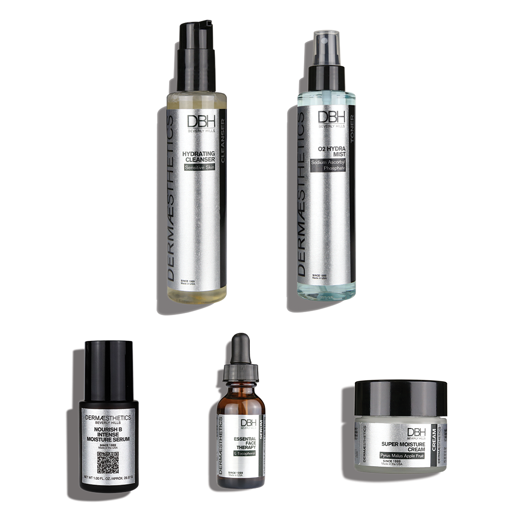 Routine Dry Skin Set Dermaesthetics Beverly Hills