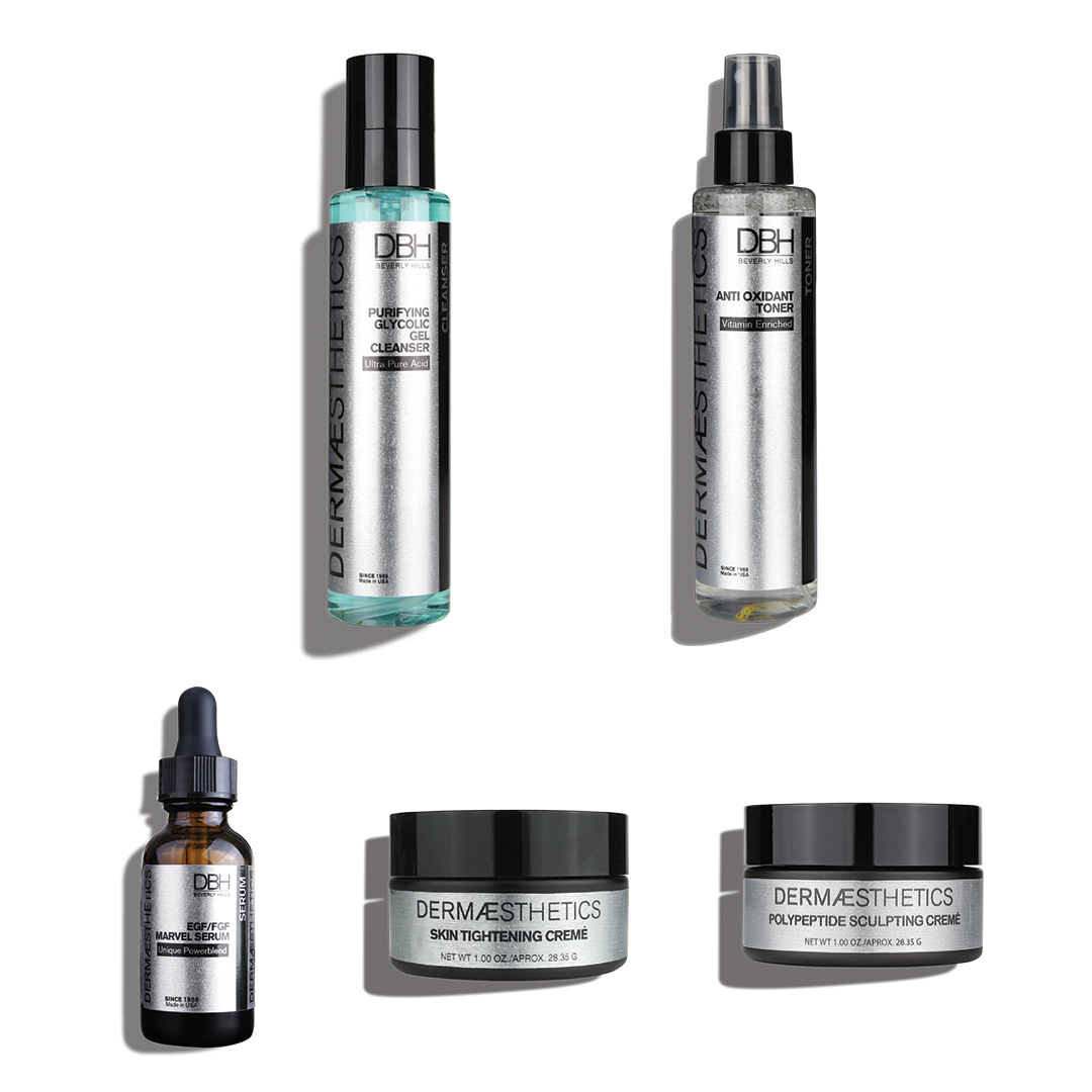 Effective Derma Set Routine: Sagging Skin Set – Dermaesthetics Beverly Hills